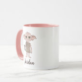 Dobby Watercolor Karakter Kunst Mok (Voorkant links)