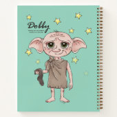 Dobby Watercolor Karakter Kunst Notitieboek (Achterkant)