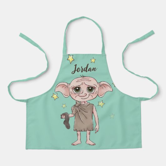 Dobby-watercolor karakterkunst schort (Voorkant)