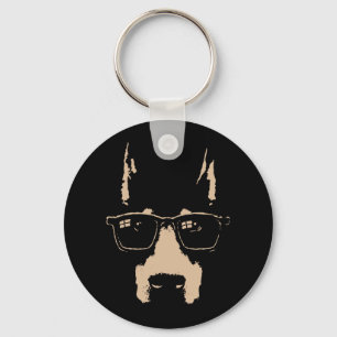 Dobe Glasses Sleutelhanger