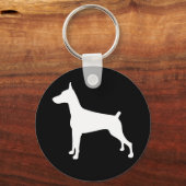 Dobe Silhouette Sleutelhanger (Voorkant)