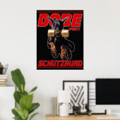Dobe Sports Schutzhund Retrieve design Poster (Thuiskantoor)