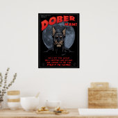 Dober Man! Poster (Keuken)