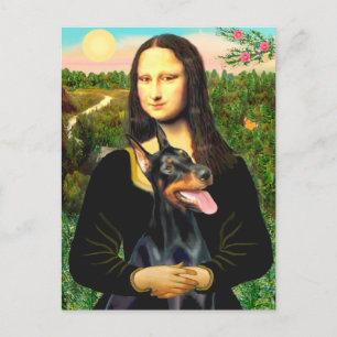 Doberman 1 - Mona Lisa Briefkaart