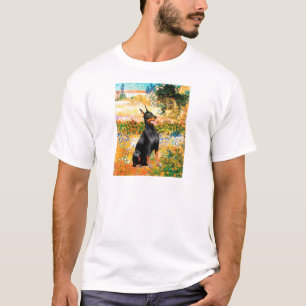 Doberman 1 - Tuin (VG) T-shirt
