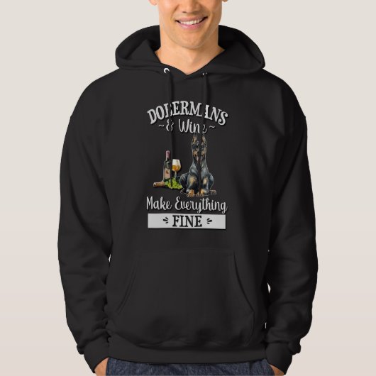 Doberman 478 hoodie (Voorkant)