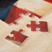 Doberman 4 juli Onafhankelijkheidsdag Legpuzzel (Zijkant)