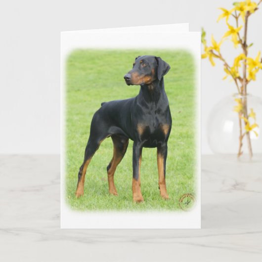 Doberman 9P99D-47 Kaart (Gele Bloem)