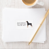 Doberman adreslabel etiket (Insitu)