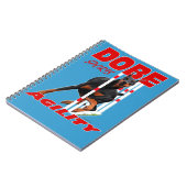 Doberman Agility-laptop Notitieboek (Linkerzijde)