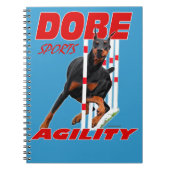 Doberman Agility-laptop Notitieboek (Voorkant)