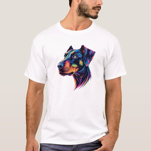 Doberman Animal T-shirt (Voorkant)