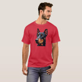 Doberman Animal T-shirt (Voorkant volledig)