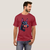 Doberman Animal T-shirt (Voorkant volledig)