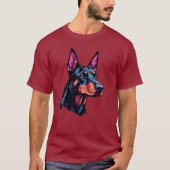 Doberman Animal T-shirt (Voorkant)
