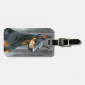 Doberman Bagagelabel (Voorkant horizontaal)