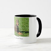 Doberman:  Beauty, Grace en Power Mok (Voorkant rechts)