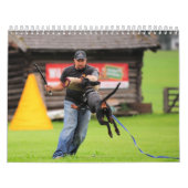 Doberman-beschermingskalender Kalender (Hoes)
