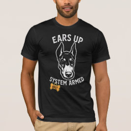 Doberman Big dog Armed T-shirt