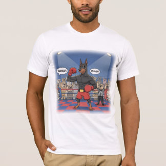 Doberman Boxer grappig T-shirt