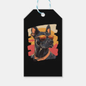 Doberman Cadeaulabel (Voorkant)