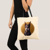 Doberman Canvas tas Gepersonaliseerd Doberman Pins (Voorkant (product))