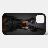 Doberman Case-Mate iPhone Case (Achterkant (horizontaal))