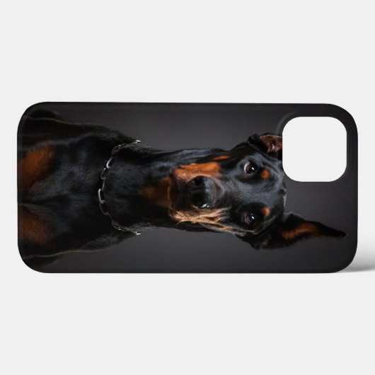Doberman Case-Mate iPhone Case (Achterkant (horizontaal))
