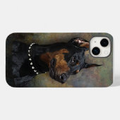 Doberman Case-Mate iPhone Case (Achterkant (horizontaal))