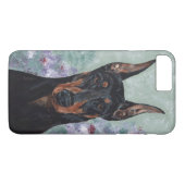 Doberman Case-Mate iPhone Case (Achterkant (Horizontaal))