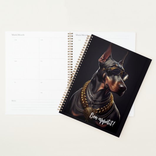 Doberman charm planner (Display)