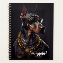 Doberman charm planner
