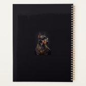 Doberman charm planner (Achterkant)