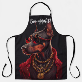 Doberman charm schort