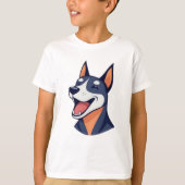 Doberman Children T-shirt (Voorkant)