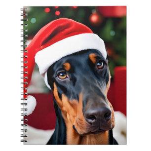 Doberman Christmas Notitieboek