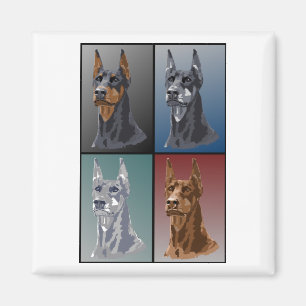 Doberman Colors Magneet