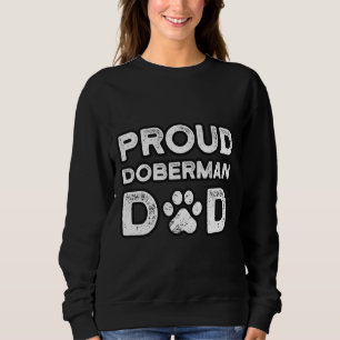 Doberman Dad Proud Dog Papa Trui