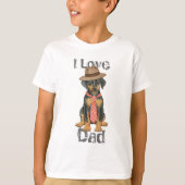Doberman Dad T-shirt (Voorkant)