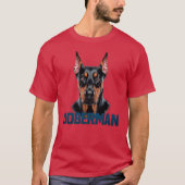 Doberman Dad T-shirt (Voorkant)