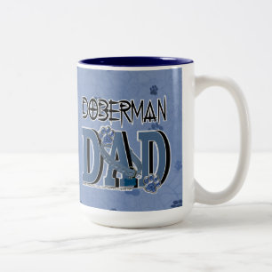Doberman DAD Tweekleurige Koffiemok