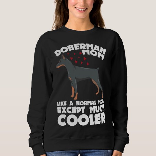 Doberman Dog 1002 Trui (Voorkant)