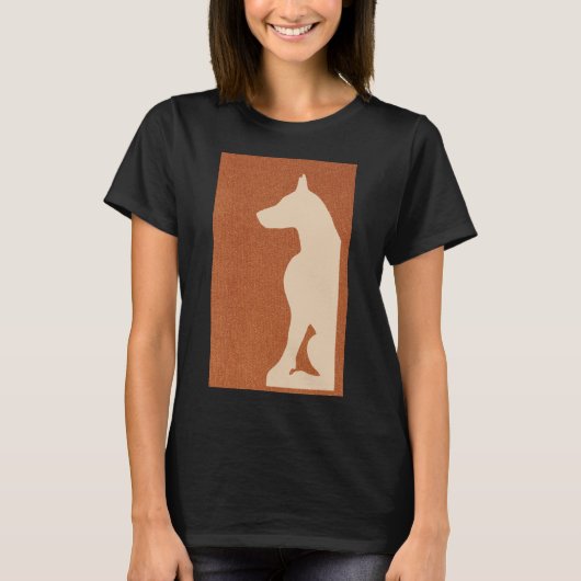 Doberman Dog 950 T-shirt (Voorkant)