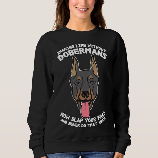 Doberman Dog 995 Trui (Voorkant)
