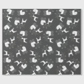 Doberman Dog Baby shower Puppy Dobie Pinscher Cadeaupapier (Vlak)