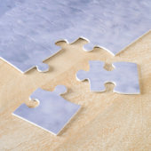 Doberman Dog in sneeuw, met Kerstmis Legpuzzel (Zijkant)