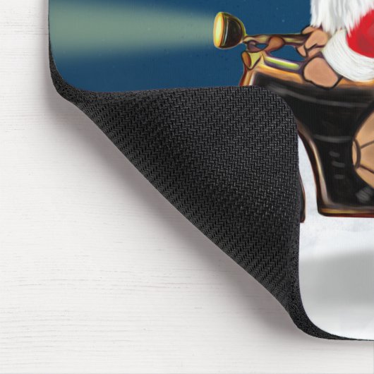 Doberman Dog-kerstkerstkerstman Muismat (Hoek)