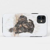 Doberman Dog Natural Ears Case-Mate iPhone Case (Achterkant (horizontaal))