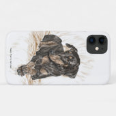 Doberman Dog Natural Ears Case-Mate iPhone Case (Achterkant (horizontaal))