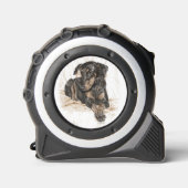 Doberman Dog Natural Ears Rolmaat (Voorkant)